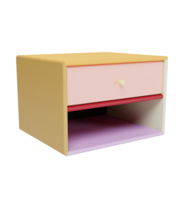 Montana + Kimpop Dash Bedside Table multi-colour