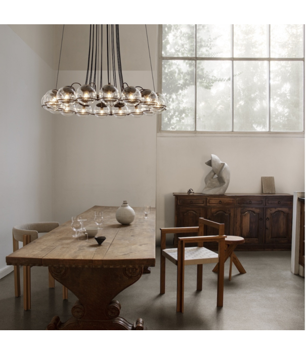 Astep  Astep Model 2109 Kroonluchter helder glas