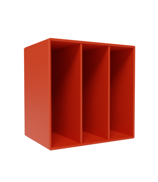 Montana Furniture  Montana Furniture Mini 1104 wandmodule met planken verticaal