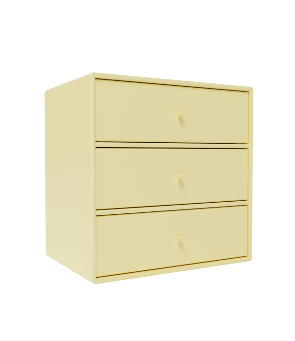 Montana Furniture  Montana Furniture Mini  1007 wandmodule met 3 lades