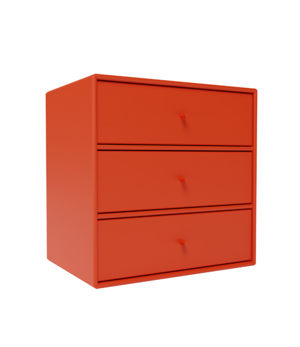 Montana Furniture  Montana Furniture Mini  1007 wall module w. 3 drawers