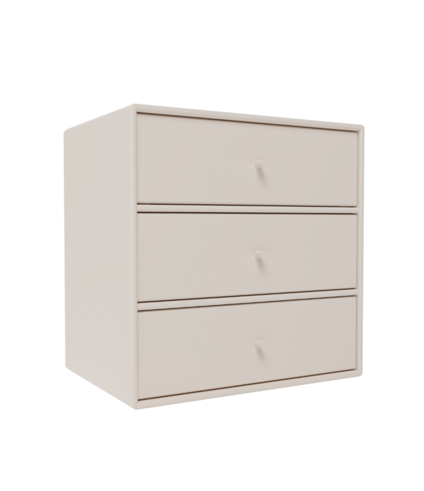 Montana Furniture  Montana Furniture Mini  1007 wandmodule met 3 lades