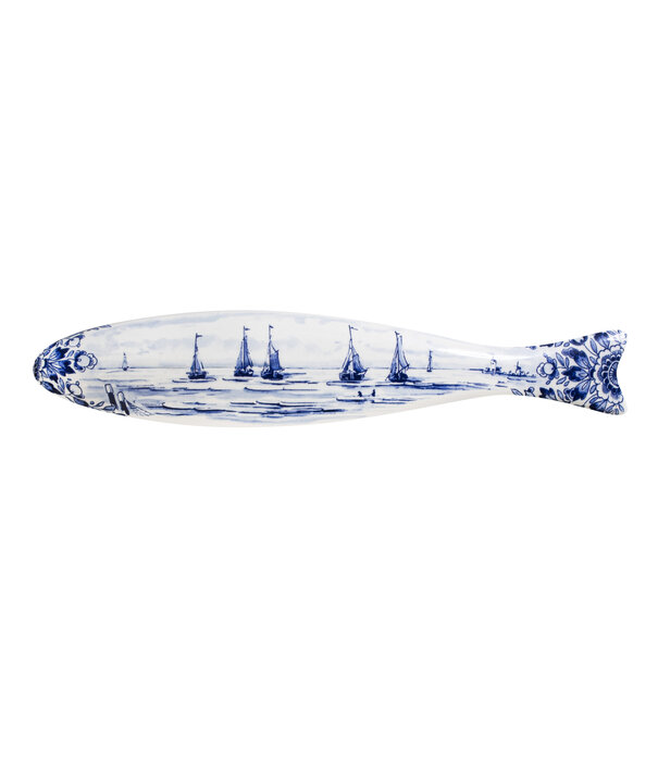 Royal Delft  Royal Delft Blue Herring Mesdag’s fleet L24