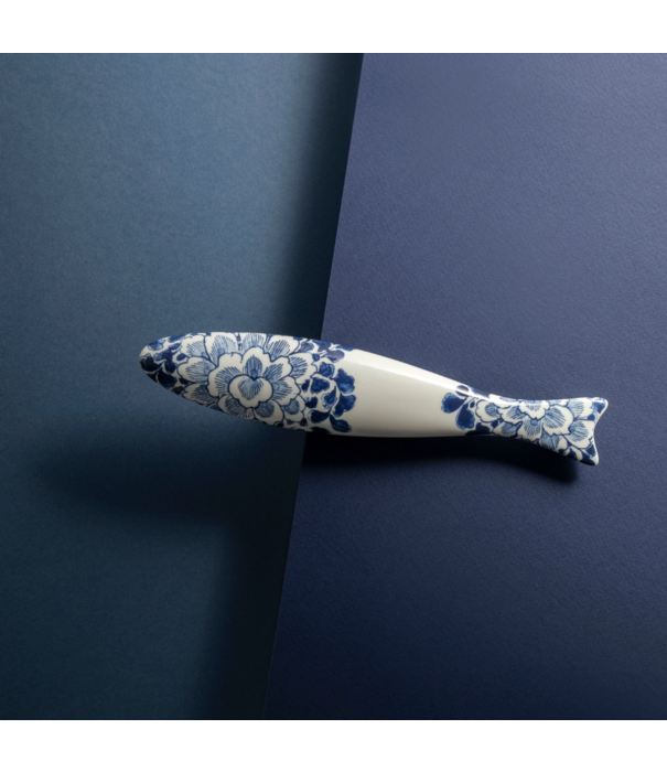 Royal Delft  Royal Delft Blue Herring Flower bed L24