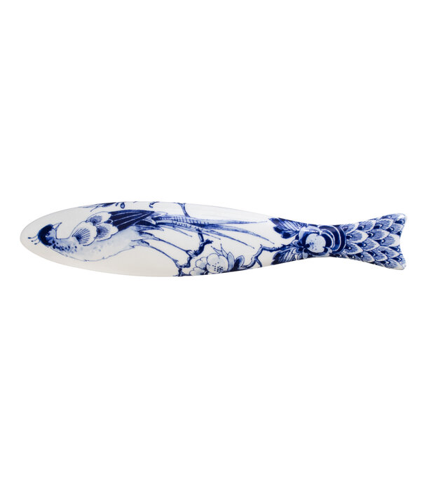 Royal Delft  Royal Delft Blue Herring Peacock scales L24