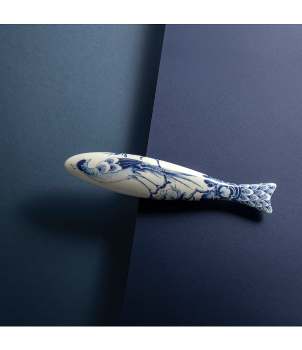 Royal Delft  Royal Delft Blue Herring Peacock scales L24