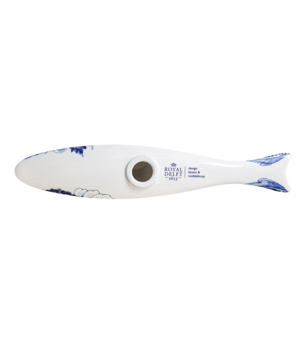 Royal Delft  Royal DelftBlue Herring Flower scales L24