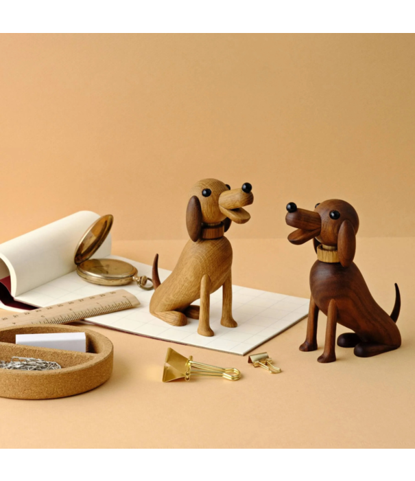 Lucie Kaas  Bella the Dog eiken, walnoot