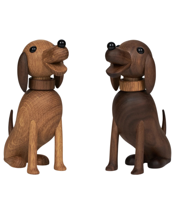 Lucie Kaas  Bella the Dog eiken, walnoot