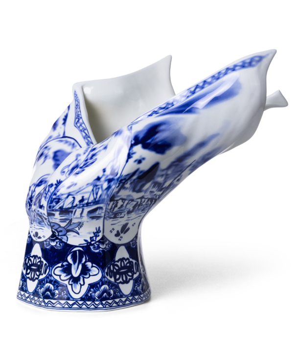 Royal Delft  Royal Delft Blow Away Vaas