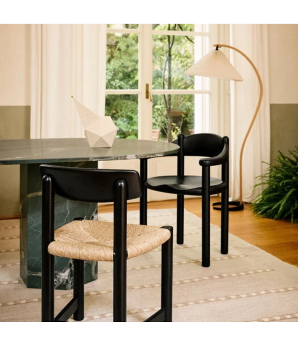Gubi   Epic Outdoor Eettafel Elliptical, botanic green quartzite