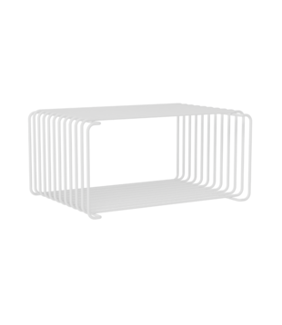 Montana Panton Wire Single, Half Height Snow H17,2 / D25,7