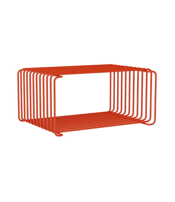 Montana Furniture  Montana Panton Wire Single, Half Height Module Rosehip