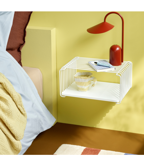 Montana Furniture  Montana Panton Wire Single, Half Height Module Black - Red