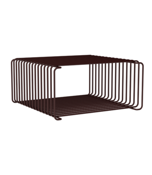 Montana Panton Wire Single, Half Height Black - red H17,2 / D25,7