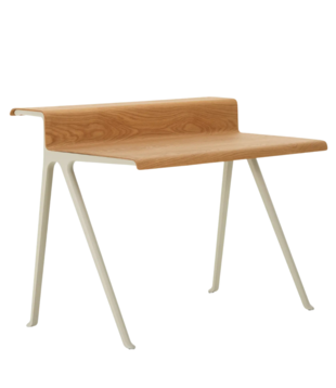 Vitra Courier Desk light oak, chalk base