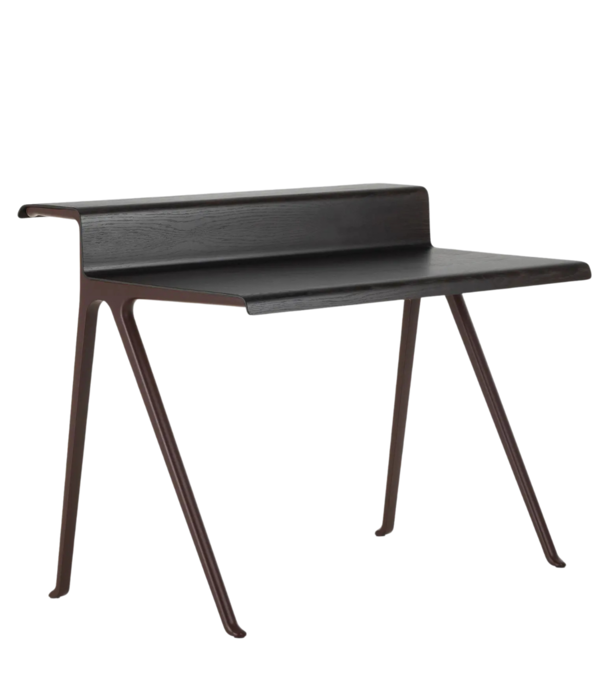 Vitra  Vitra Courier Desk light oak, dark bordeaux base