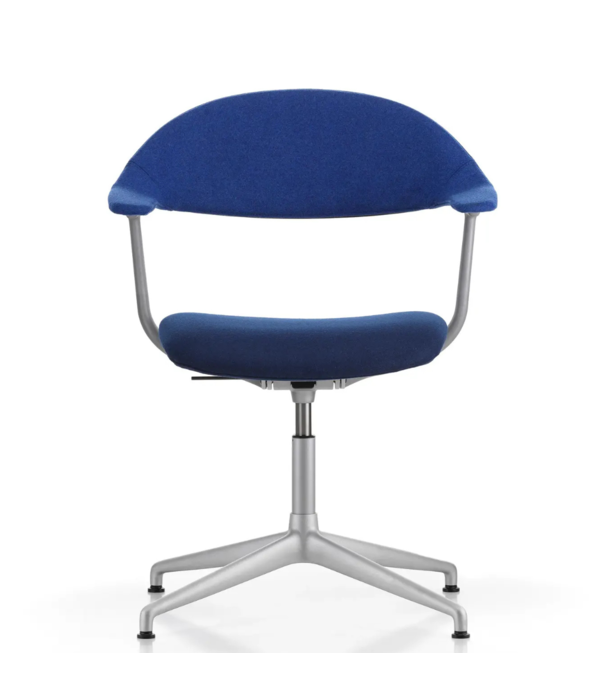 Vitra  Vitra Mynt Office Chair upholstered, 4-star base aluminium with gliders
