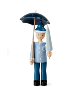 Sandman with umbrella