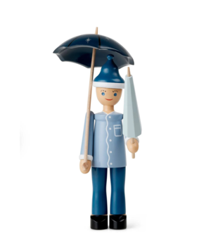 Sandman with umbrella