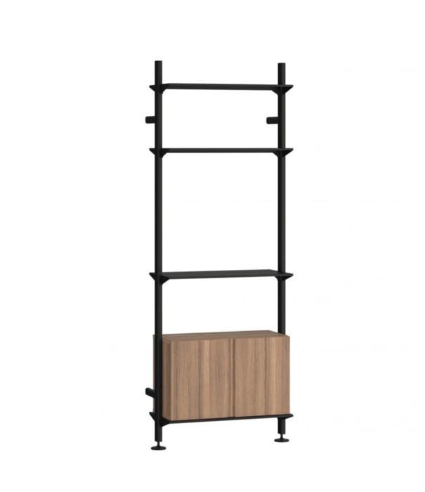 String  Furniture Pira G2  WA  zwart / wandkast small