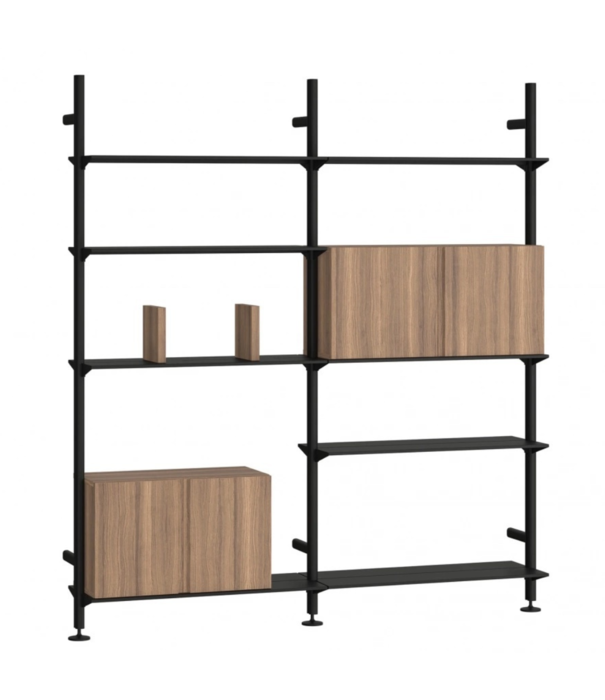 String  Furniture Pira G2  WA  zwart / wandkast