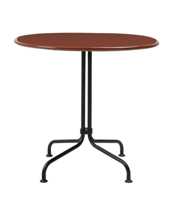 Gubi  Gubi Carmel Bistro Table Rock Red