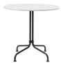Gubi Carmel Bistro Dining Table Clam White