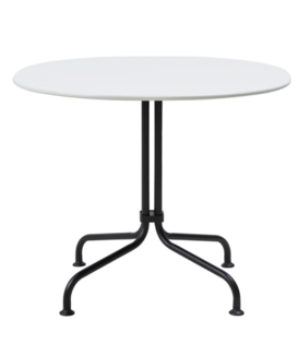 Gubi Carmel Bistro Lounge Tafel Clam White H63