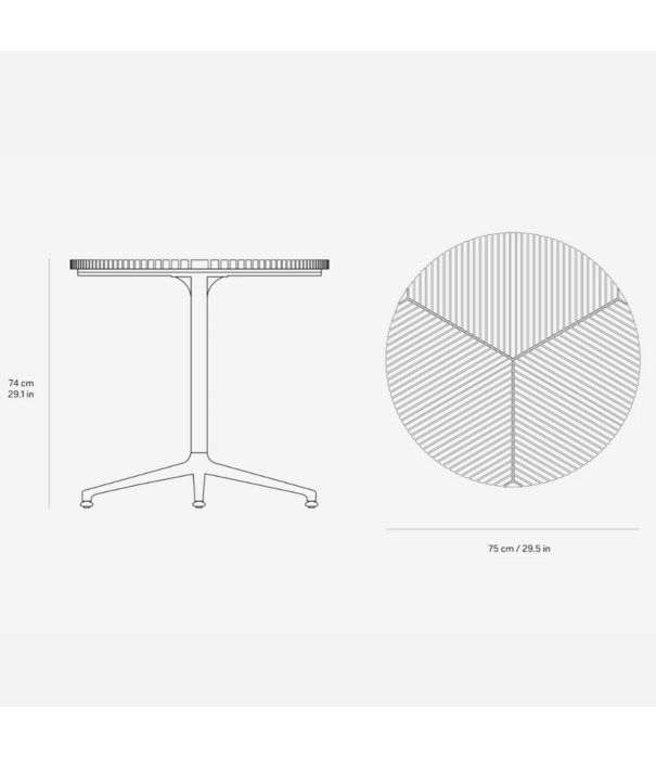 Vipp  Vipp 717 Open-Air Café Table