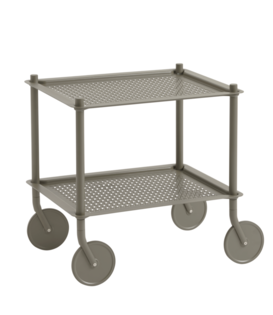 Flow Trolley 2-layer grey taupe