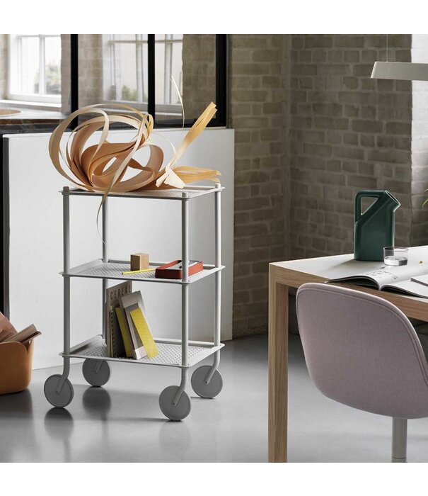 Muuto  Muuto Flow Trolley 3-laags taupe