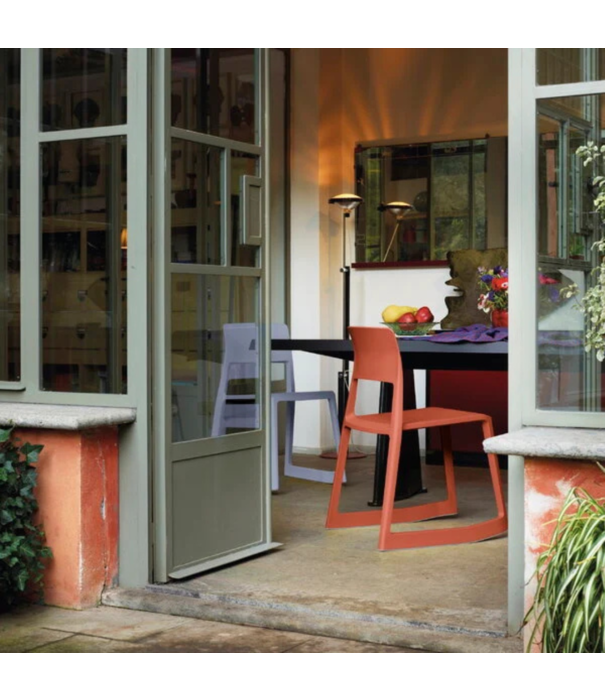 Vitra  Vitra Tip Ton Stoel Dark Grey RE