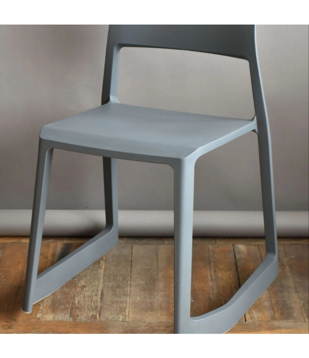Vitra  Vitra Tip Ton Stoel Dark Grey RE