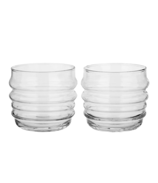 Marimekko Sukat Makkaralla Drinkglas, set van 2
