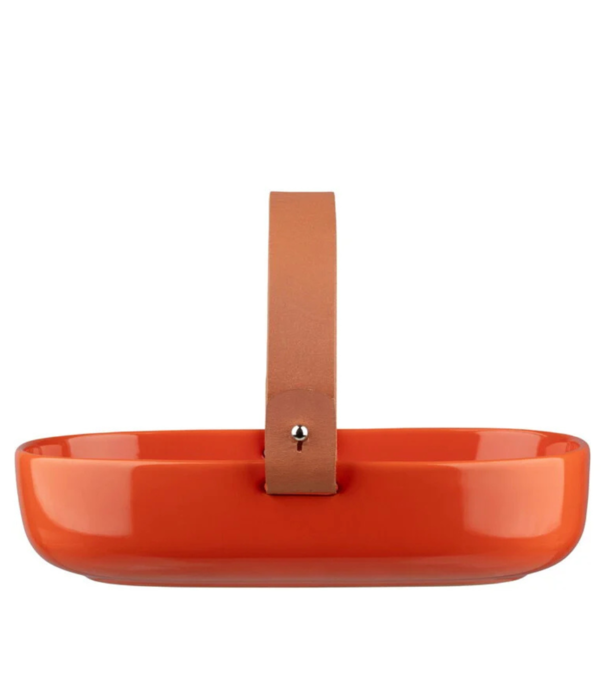 Marimekko Marimekko Oiva Koppa Serving Dish with leather handle