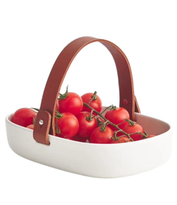 Marimekko Marimekko Oiva Koppa Serving Dish with leather handle