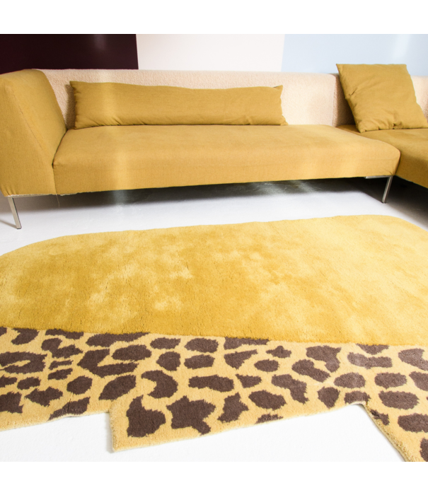 Haus Üger Wild Mist Warm Ochre Unique Rug