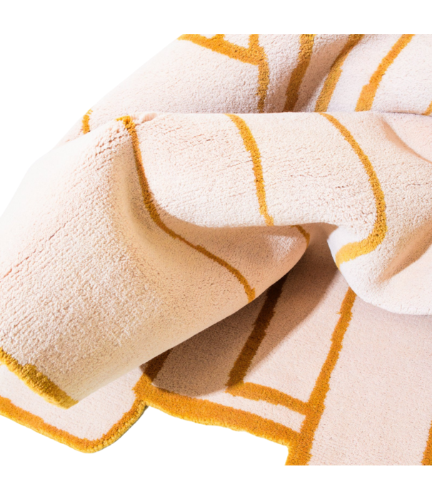 Haus Üger Haus Üger Contour Rose Unique Vloerkleed