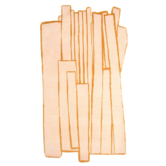 Haus Üger Contour Rose Unique Vloerkleed