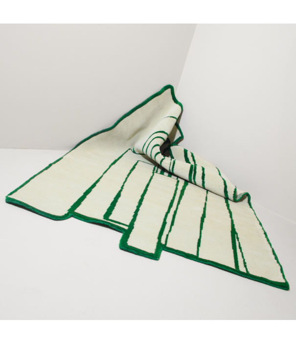 Haus Üger Haus Üger Contour Green Unique Rug