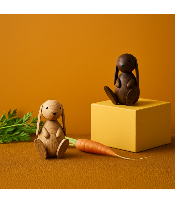 Lucie Kaas  Lucie Kaas Bunny, gerookt eiken