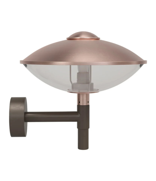 Fritz Hansen HL410 Outdoor wall lamp copper/ clear