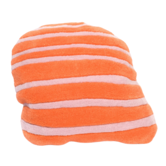 Haus Üger Bonbon Cushion – Orange with pink stripes