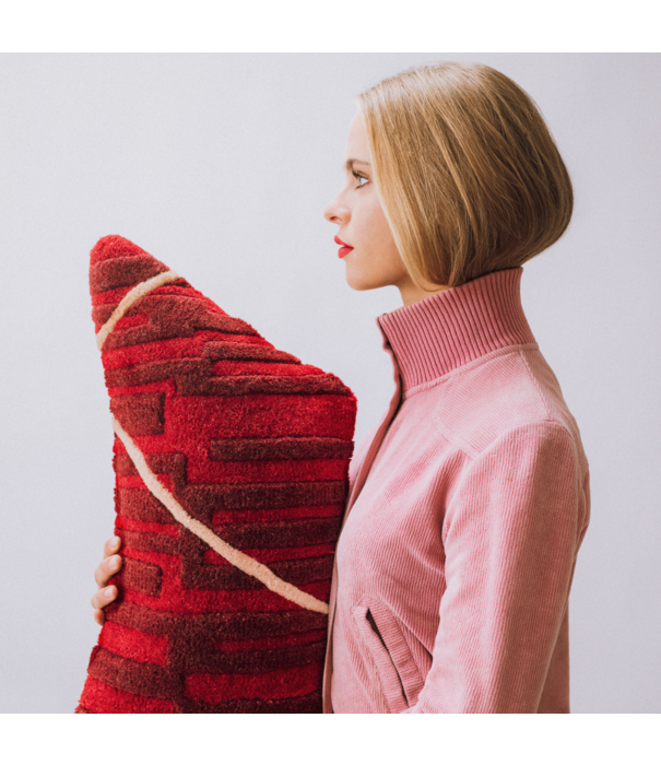 Haus Üger Haus Üger Maya Lilac Kussen