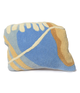 Haus Üger Cave Light Blue Cushion