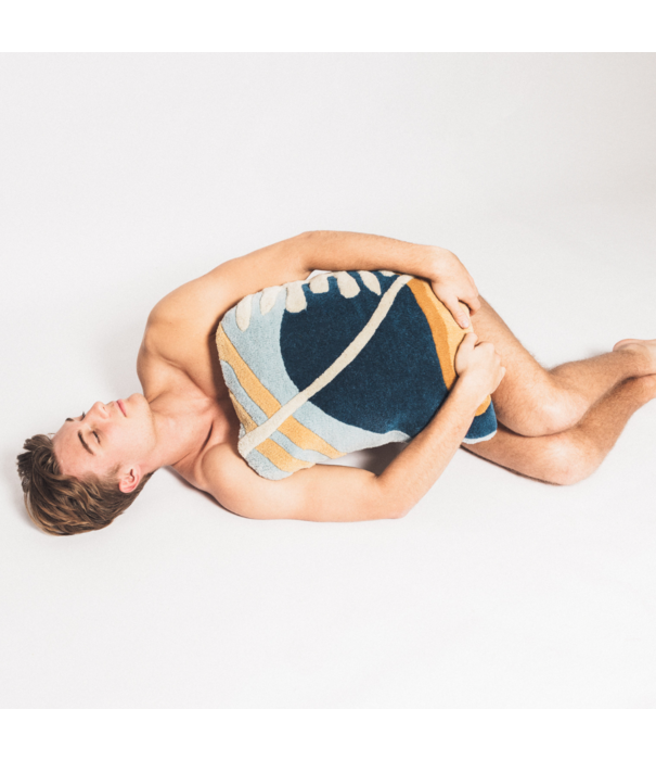 Haus Üger Haus Üger Cave Dark Blue Cushion