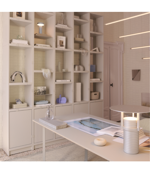 Muuto  Muuto Stacked Storage System -  Stacked Bookcase configuration 1