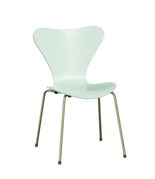 Fritz Hansen Series 7 Butterfly Chair Colour Edition, rainbow gold base