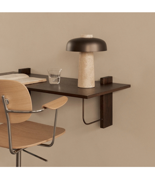 Audo Audo - Corbel Desk dark oak 100 x 30